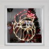 Northlight Lighted Santa Claus Christmas Window Decoration - 18" - 3 of 4
