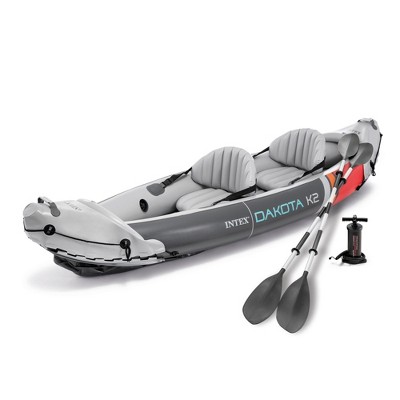 Intex Explorer K2 2-person Inflatable Kayak With Oars And Air Pump - Yellow  : Target