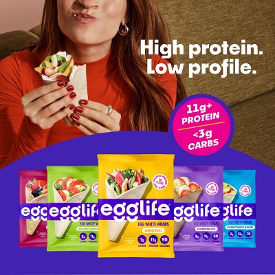 egglife Chocolate Egg White Wraps - 6oz