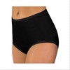 Carole Women's 100% Nylon Classic Full Cut Fit High Rise Panties -3 Pack - 3 of 4