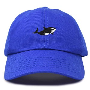 Dalix Orca Cap Aquarium Embroidered Mens Cotton Dad Hat Baseball Hat - 1 of 4