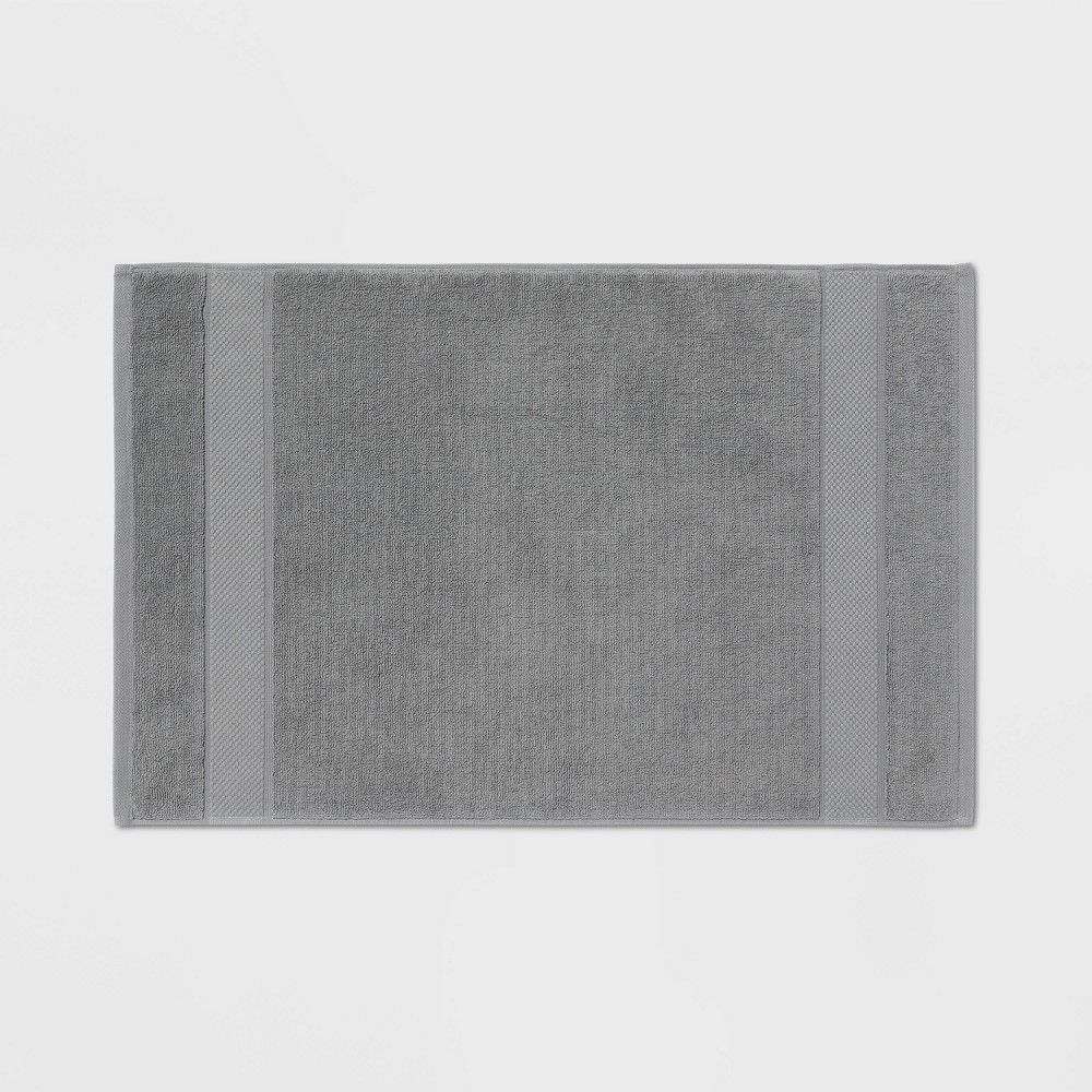 Photos - Bath Mat Performance Plus Towel  Dark Gray - Threshold™