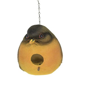 Home & Garden 6.5" Bird Birdhouse Brown Hanging Yard Decor Transpac  -  Bird And Insect Houses - 1 of 3
