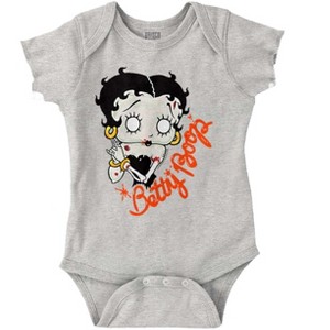 Betty Boop Zombie Cartoon Skeleton Baby Bodysuit Jumper Girls Brisco Brands - 1 of 1