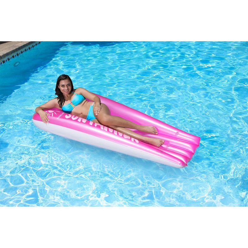 Poolmaster Suntanner Floating Mattress - Pink, 4 of 5