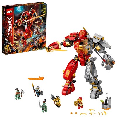 LEGO NINJAGO Fire Stone Mech Ninja Mech Building Toy 71720