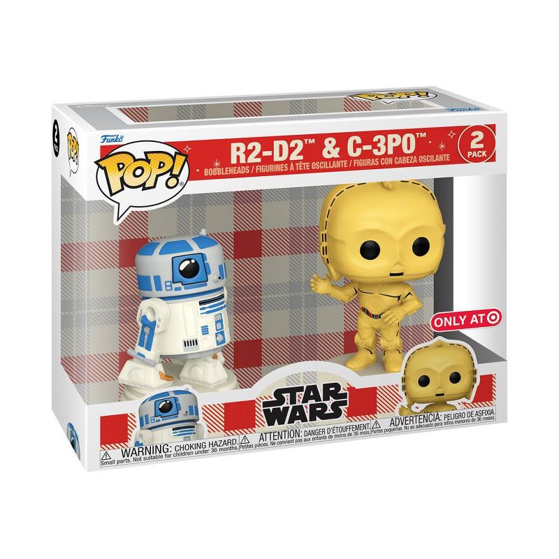 Funko POP! Star Wars: Disney 100 Retro Reimagined R2-D2 &#38; C-3PO Figures - 2pk (Target Exclusive), 1 of 5