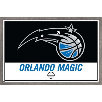 Trends International NBA Orlando Magic - Logo 21 Framed Wall Poster Prints