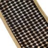 3" Carmel Jacquard Double-Sided Ribbon Black - National Tree Company - 3 of 4