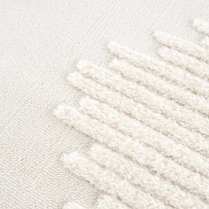 Hauteloom Palimbang Cream 3D Rug - 1 of 4