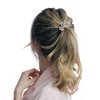 Unique Bargains Women's Leaf Ponytail Buckle Hair Clip 1 Pc - 3 of 4