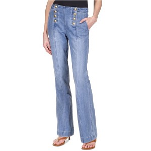 Michael Kors Womens Sailor Flared Jeans - 1 of 1