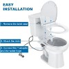 Garvee Mechanical Bidet Attachment, Bidet Attachment for Toilet, Toilet Bidet with Dual Self-Cleaning Nozzles, Rear and Feminine Wash - 2 of 4