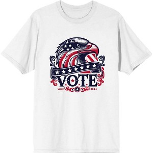 American Eagle Vote Adult Crew Neck Short Sleeve Tee - 1 of 2
