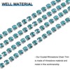 Unique Bargains DIY Bag Clothing Decoration Crystal Rhinestone Sew on Close Claw Chain Trim - 3 of 4