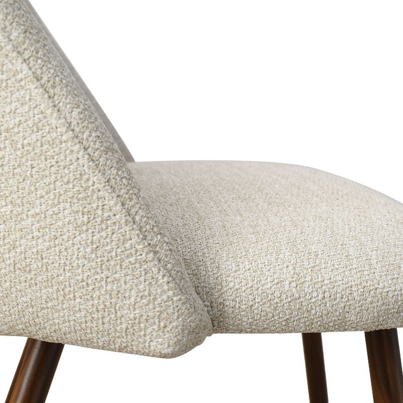 Set of 4 Edwin Upholstered Side Chair Walnut Legs -The Pop Maison, 6 of 11