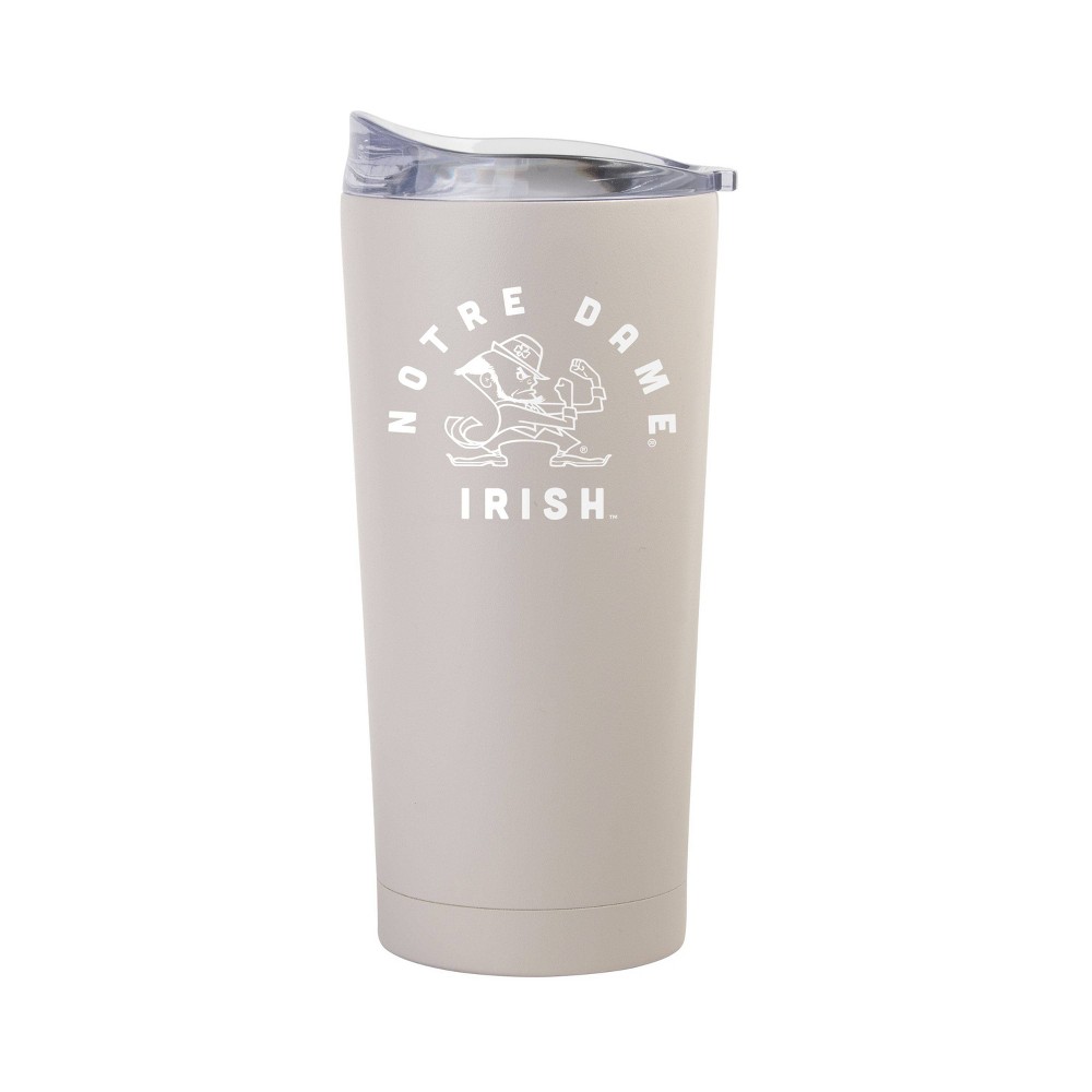 Photos - Glass NCAA Notre Dame Fighting Irish Sand Powder Coat Tumbler - 20oz