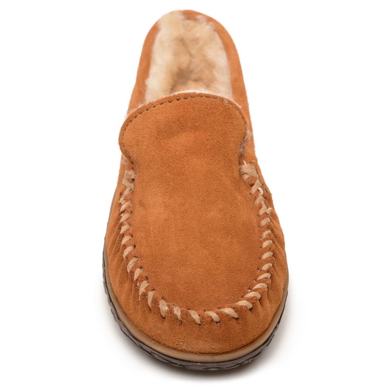 Minnetonka Women's Suede Terese Loafer Slippers, 2 of 7