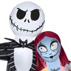 Gemmy Airblown Inflatable Nightmare Before Christmas Scene Disney , 6 ft Tall, Multi - 4 of 4