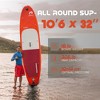 Probe Hues Inflatable Stand Up Paddle Board with Accessories for Youth & Adults - 2 of 3
