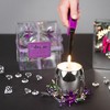Pavilion Gift Company - Godmother Purple Flower - 3.5 oz 100% Soy Wax Candle Scent: Jasmine - Flame Candles - 2 of 4