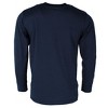 Knocker Men's Big & Tall Crewneck Henley Lounge Top - 3 of 3