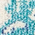 teal/beige