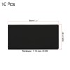 Unique Bargains Anodized Aluminium Durable Scratch-Resistant Waterproof Name Plate 10 Pcs - 2 of 4