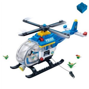 BanBao Police Chopper Building Kit STEM Toy (122 pcs) - 1 of 2