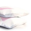 Deny Designs Standard April Lane Art Block Pink Monogram N Microfiber Printed Pillow Sham - 3 of 3