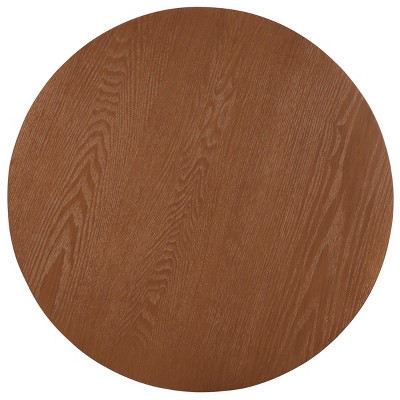 Rafaela Round Coffee Table - Natural Brown - Safavieh