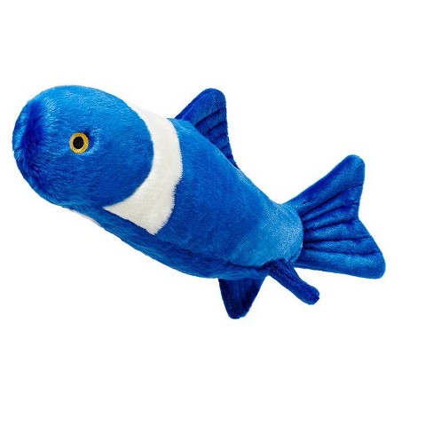 Kong Tough Plush Fish Dog Toy - Orange : Target