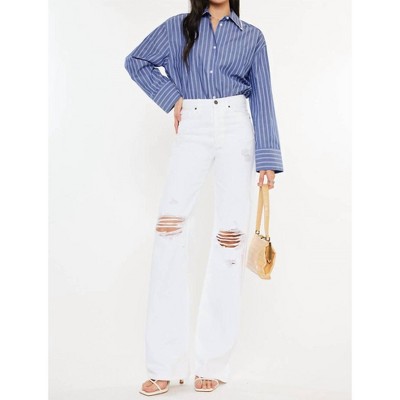 Women's Montana Ultra High Rise 90's Flare Jeans - KanCan