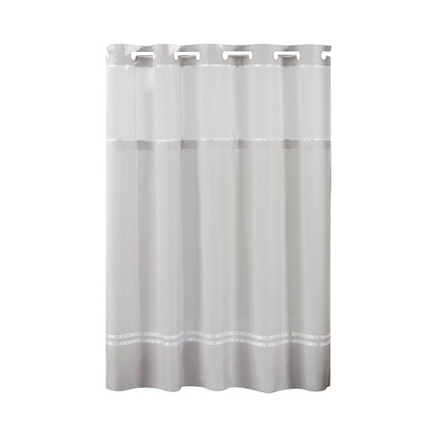 Monterey Shower Curtain With Peva Liner, Pvc Free Shower Curtain Liner Target