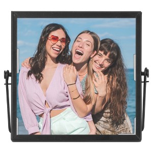 REGALWOVEN Glass Panel Metal Frame Lightweight Single Picture Frame - 1 of 4