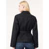 Denim Belted Button-Front Jacket - 3 of 3