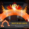 Mlmh & Kngwa 13.5' W Outdoor Thanksgiving Turkey Archway, Inflatables Decorations - 2 of 4