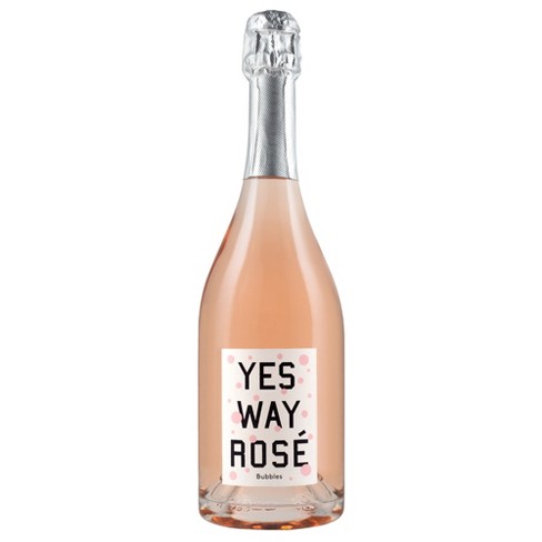 Yes Way Ros Sparkling Rose Wine - 750ml Bottle : Target