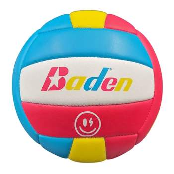 Baden Size 2 Volleyball - Light Blue/Pink