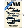 Trends International DC Comics Batman: 85th Anniversary - The Batmobiles Made In Gotham Unframed Wall Poster Prints - 3 of 4