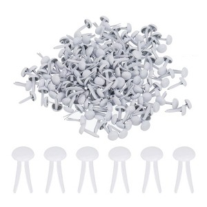 Unique Bargains Corrosion Resistance Light Weight Durable Arts and Crafts Brads 200 Pcs - 1 of 4