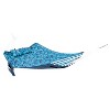 Sunnydaze Outdoor Quilted Double Hammock with Pillow and Curved Metal Spreader Bars - 3 of 4