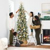 Best Choice Products Pre-Lit Artificial Scotch Pine Pencil Christmas Tree w/ LED Lights Metal Stand - 3 of 4