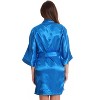 Just Love Womens Plush Solid Robe | Ladies Hooded Bathrobe - 3 of 3