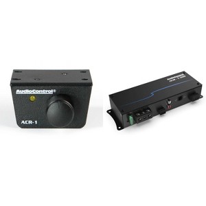 AudioControl ACM-1.300 ACM Series compact mono subwoofer amplifier — 300 watts RMS x 1 at 2 ohms with ACR-1 Bass Knob - 1 of 4