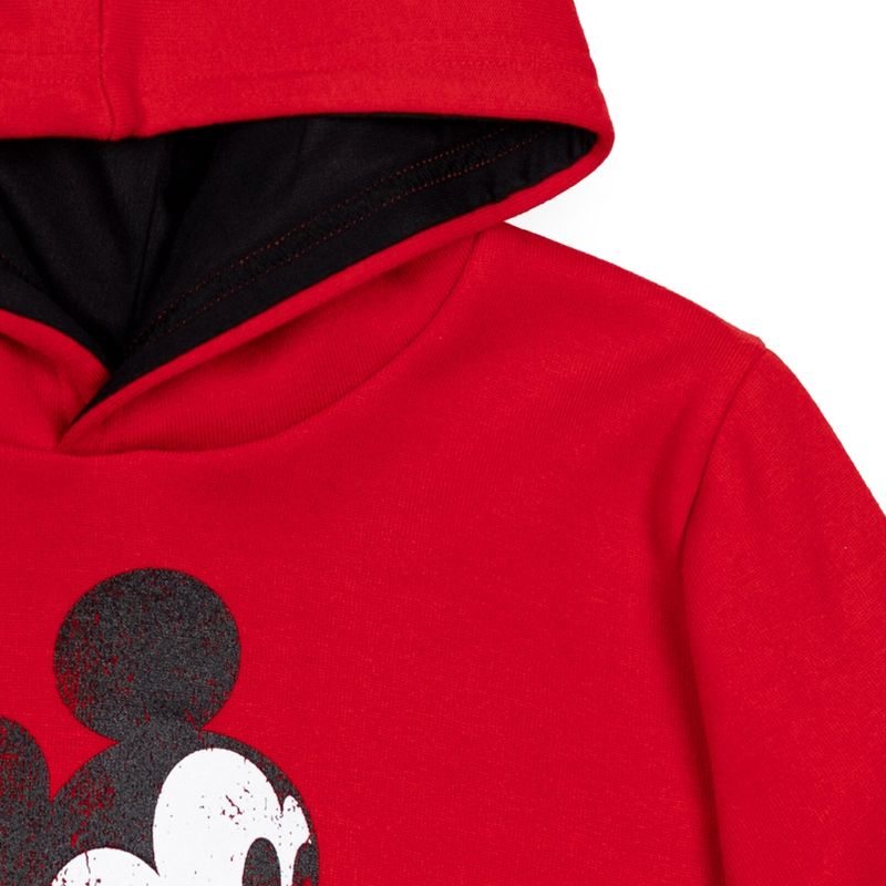 Disney Mickey Mouse Fleece Pullover Hoodie Toddler, 3 of 8