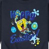 Men's - SpongeBob Squarepants - Hoppy Easter Graphic Fleece Sweatshirt - 2 of 4