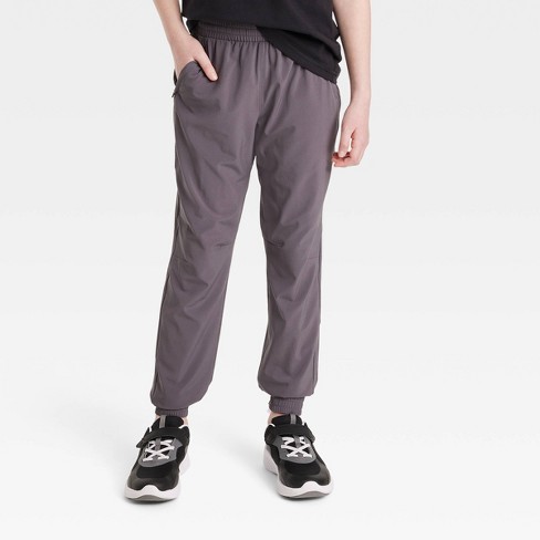 Boys' Woven Pants - All In Motion™ Gray XS
