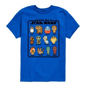 Boys' - Star Wars - Galactic Pals Of Short Sleeve Graphic T-Shirt - 1 of 4