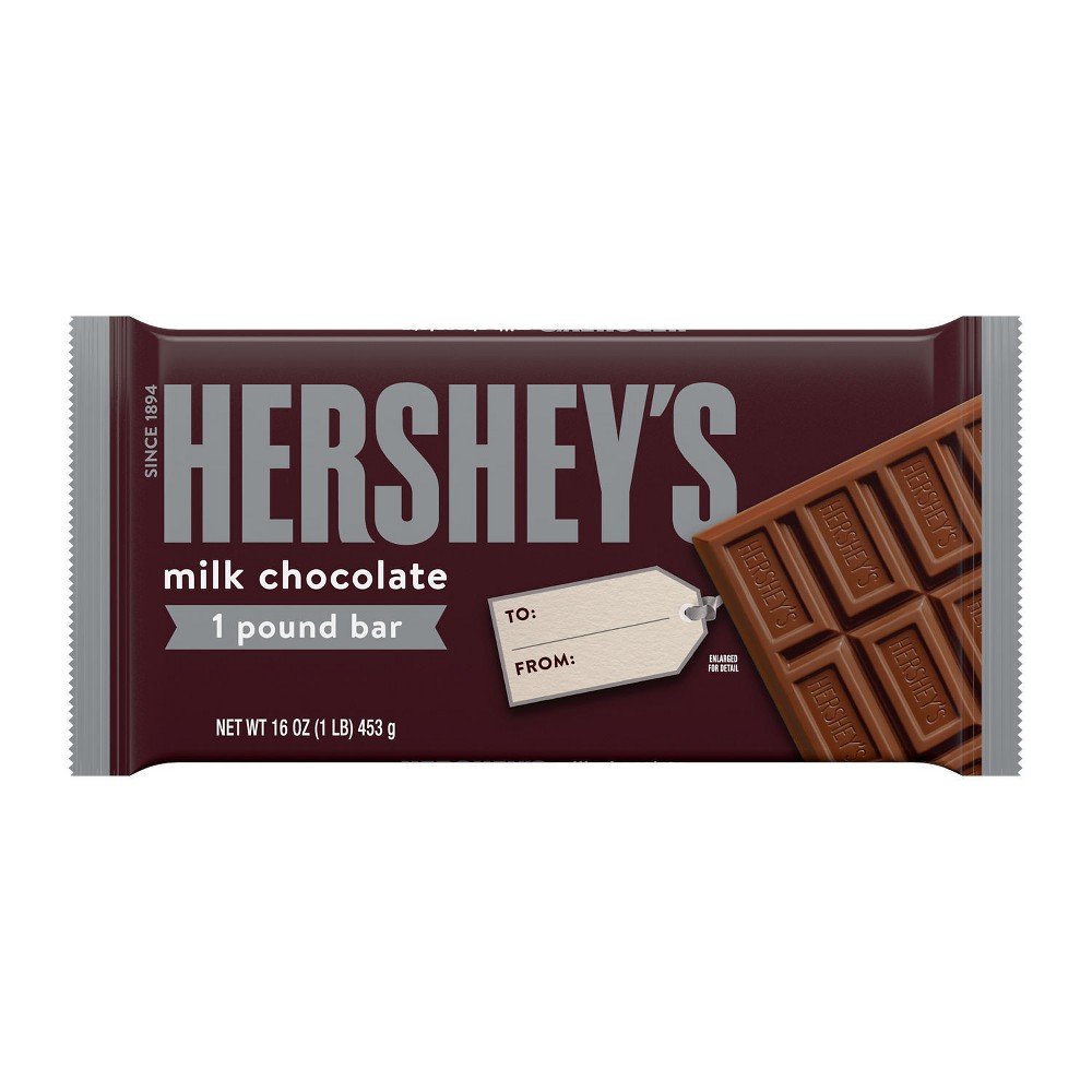 UPC 034000363049 product image for Hershey's Milk Chocolate Holiday Holiday Candy Gift Bar - 16oz | upcitemdb.com